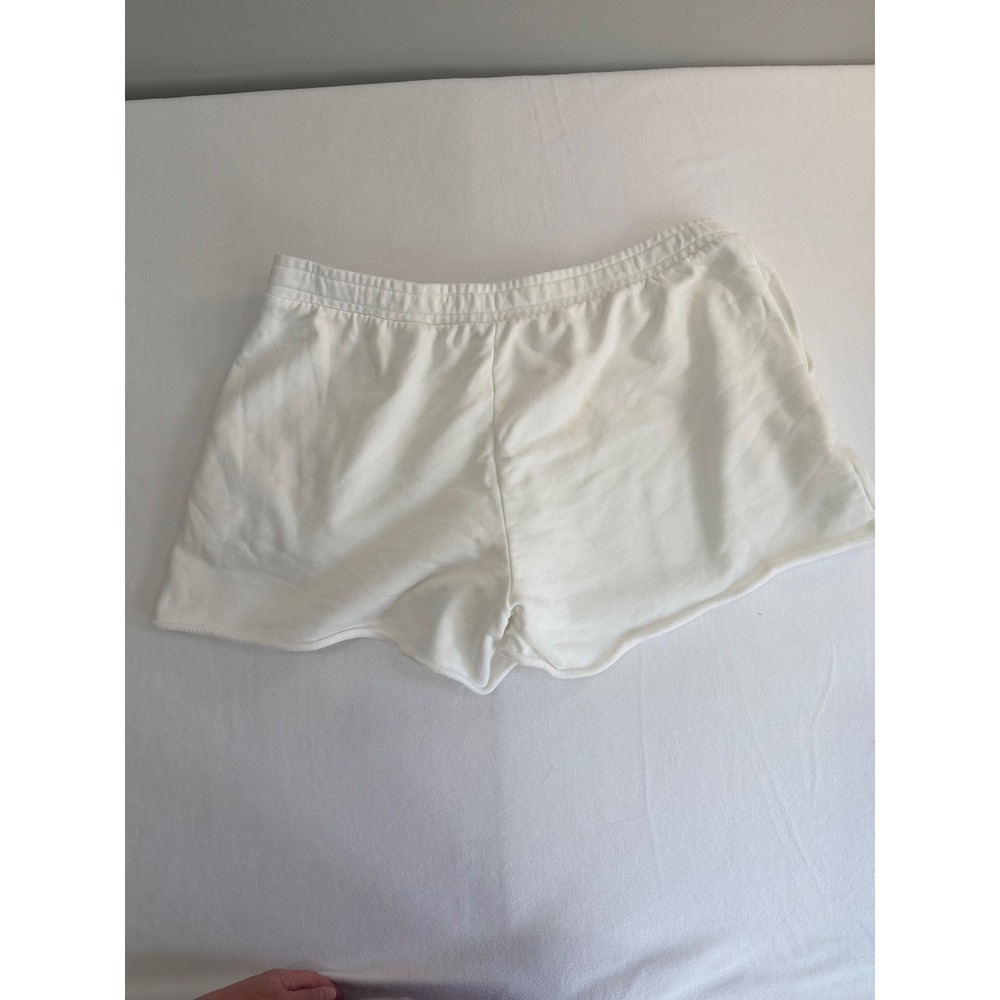 Haven Well Within Shorts Women XL White Organic Cotton Lounge Athletic Casual